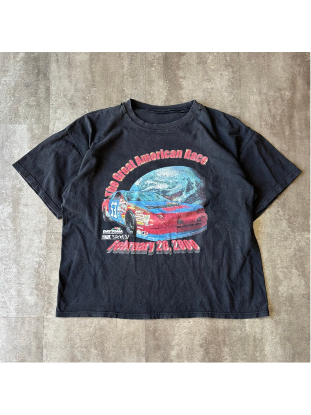 Vintage 2000 Daytona 500 NASCAR shirt Mens XL Faded Distressed
